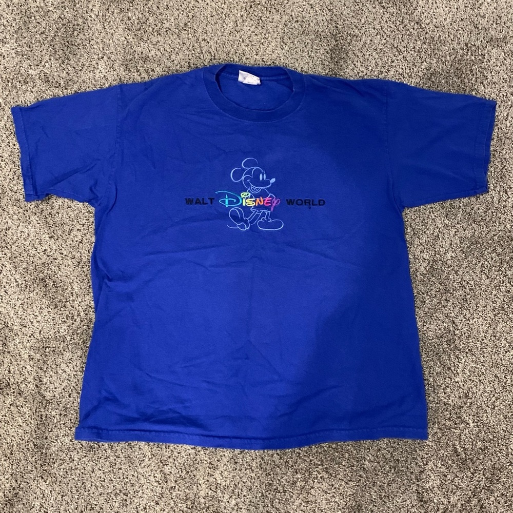 Vintage 90’s Walt Disney World Mickey Mouse T-Shirt L